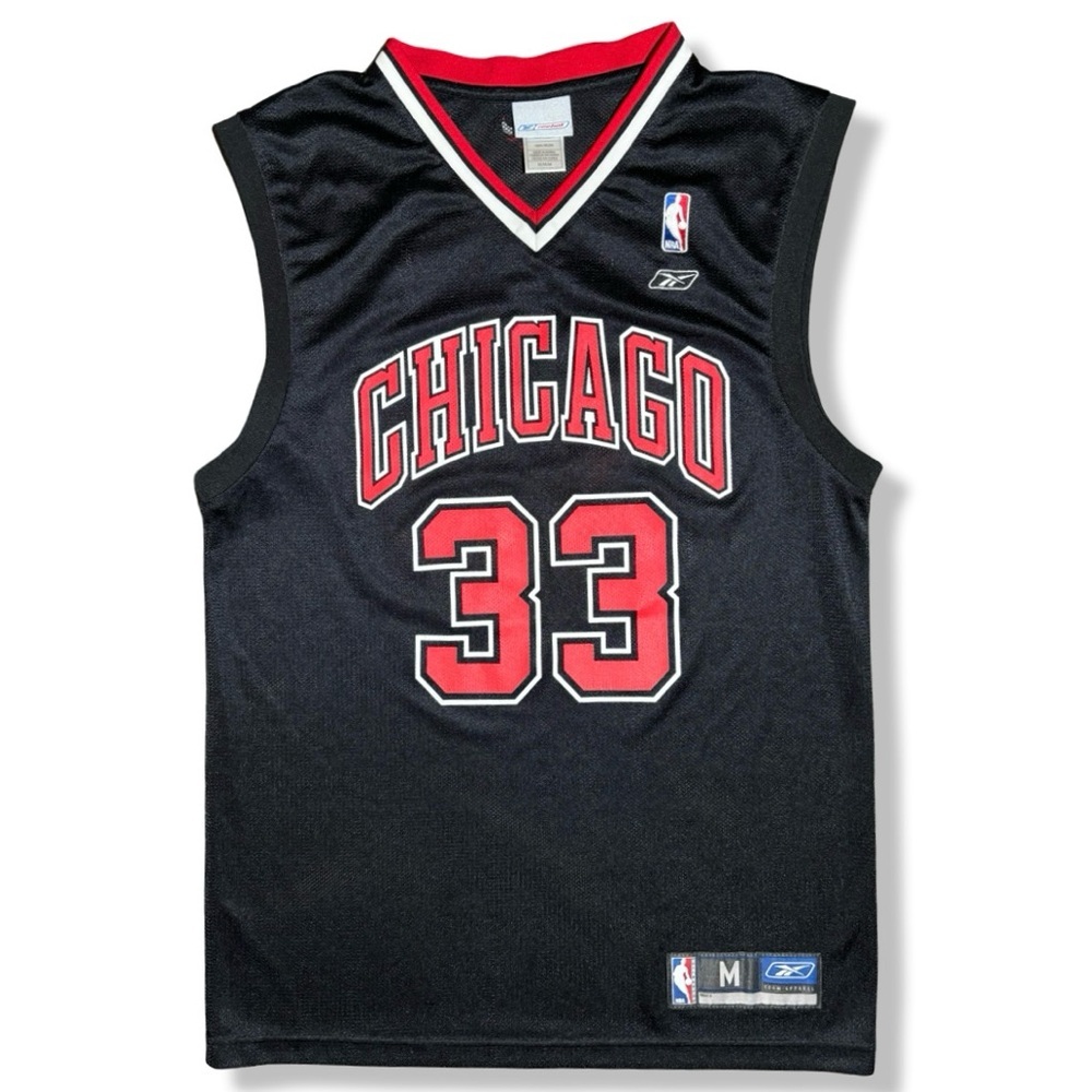 Vintage Y2K Reebok Scottie Pippen Chicago Bulls Basketball Jersey